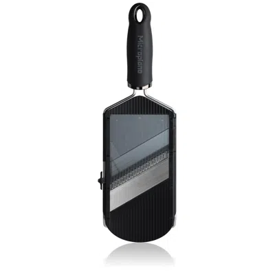 Microplane Adjustable Mandolin Slicer With Julienne Blade In Black