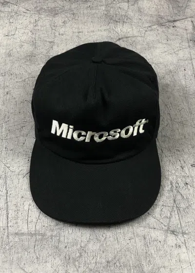 Pre-owned Microsoft Vintage 90's  Software American Usa Cap