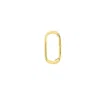 Midas Jewelry Tube Push Lock Earring In Yellow Gold In Gold