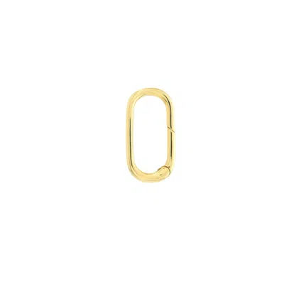 Midas Jewelry Tube Push Lock Earring In Yellow Gold