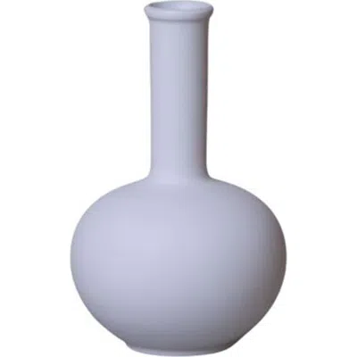 Middle Kingdom Matte Porcelain Mini Beauty Vase In White