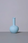 Middle Kingdom Miniature Porcelain Beauty Vase In Denim