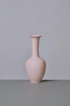 Middle Kingdom Miniature Porcelain Lotus Vase In Dusty Pink