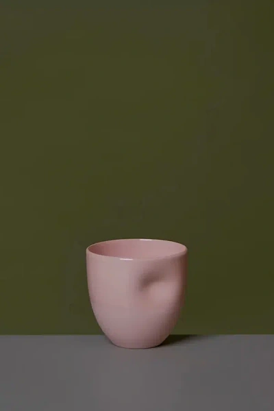 Middle Kingdom X Carola Zee Unique Ware Porcelain Cup In Pink At Urban Outfitters