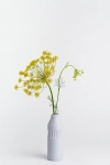 Middle Kingdom X Foekje Fleur Porcelain Portico Vase In Lilac Grey