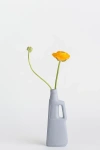 Middle Kingdom X Foekje Fleur Porcelain Revolver Vase In Lilac Grey
