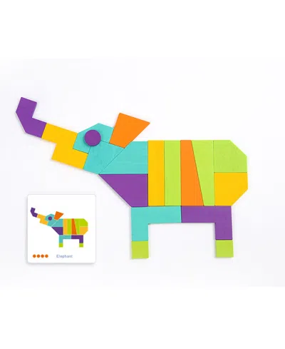 Mideer Geometric Imagination Puzzle In Multi