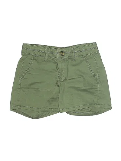 Pre-owned Midi Khaki Shorts In Green