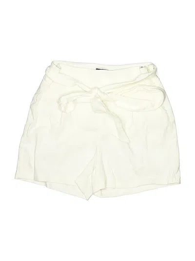 Pre-owned Midi Shorts In White