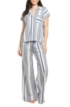 Midnight Bakery Awning Stripe Pajamas