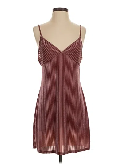 Pre-owned Midnight Bakery Cocktail Dress In Burgundy