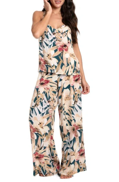 Midnight Bakery Print Pajamas In Animal Print