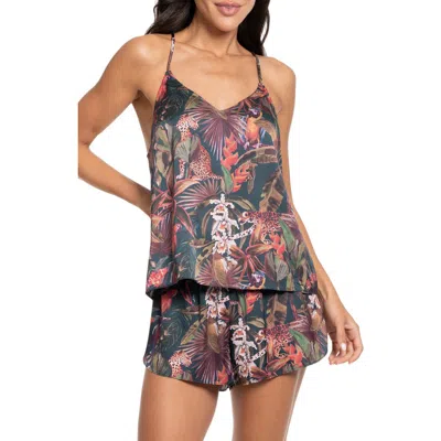 Midnight Bakery Print Short Pajamas In Multi
