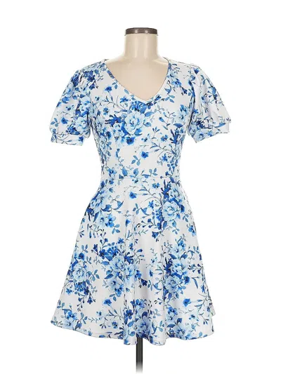 Pre-owned Midnight Doll Cocktail Dress In Blue