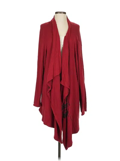 Pre-owned Midnight Hour Cardigan Sweater In Red