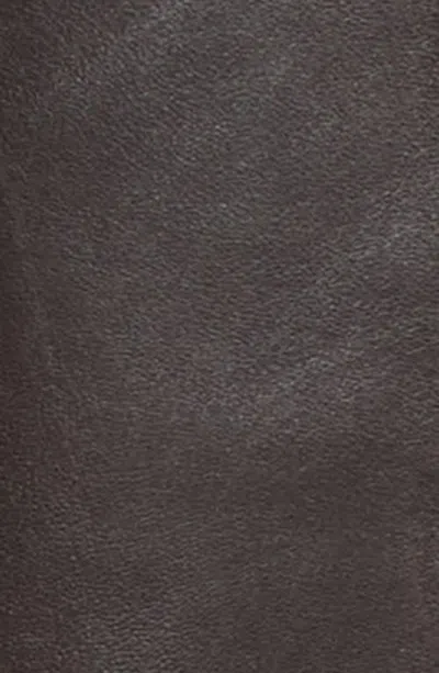 Midnight Rodeo 1968 Bootcut Leather Pants In Distressed Brown