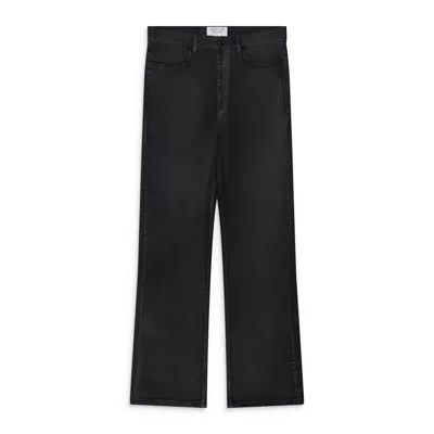 Midnight Rodeo Black Waxed Denim Jeans