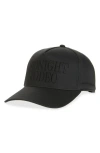 Midnight Rodeo Blackout Classic Logo Baseball Cap In Black