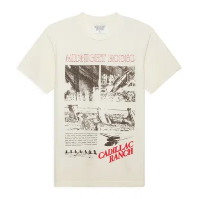 Midnight Rodeo Cadillac Ranch Tee Cream In Sand