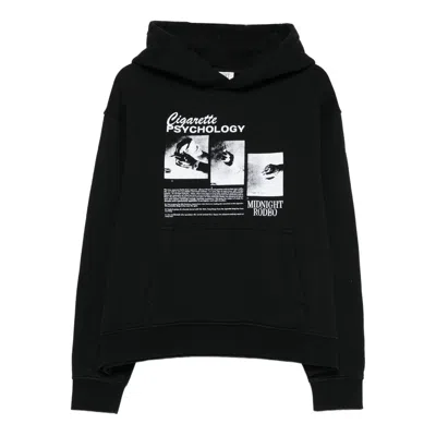 Midnight Rodeo Cigarette Hoodie In Black