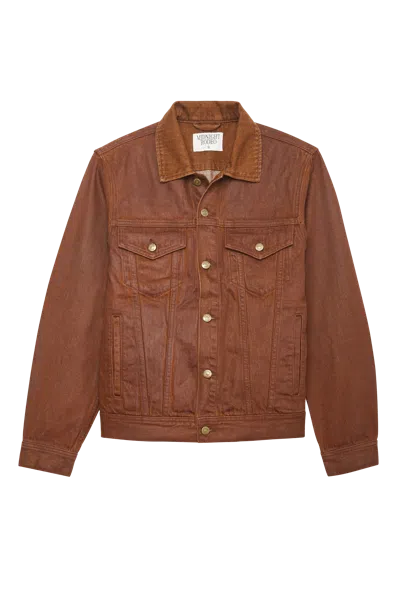 Midnight Rodeo Coated Trucker Coated Brown