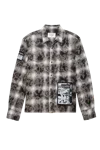 Midnight Rodeo Distressed Flannel Shirt Multi In Multi