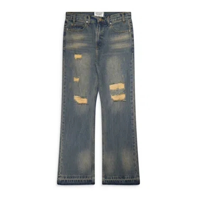 Midnight Rodeo Distressed Vintage Wash Jeans Blue