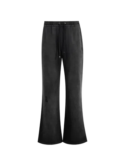 Midnight Rodeo Essential Logo-embroidered Track Pants In Black