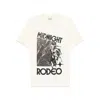 Midnight Rodeo Fabric T Shirts In White