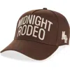 Midnight Rodeo Ffa Chain Stitch Baseball Cap In Brown