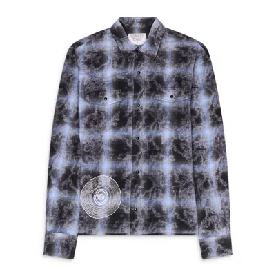Midnight Rodeo Flannel Shirt Blue