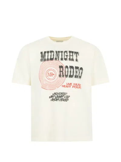 Midnight Rodeo Graphic-print T-shirt In Neutrals