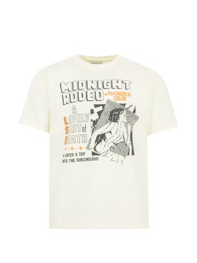 Midnight Rodeo American Exxtasy Tee In White
