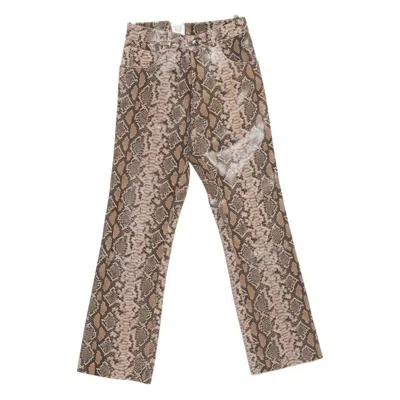 Midnight Rodeo Leather Pants In Multi