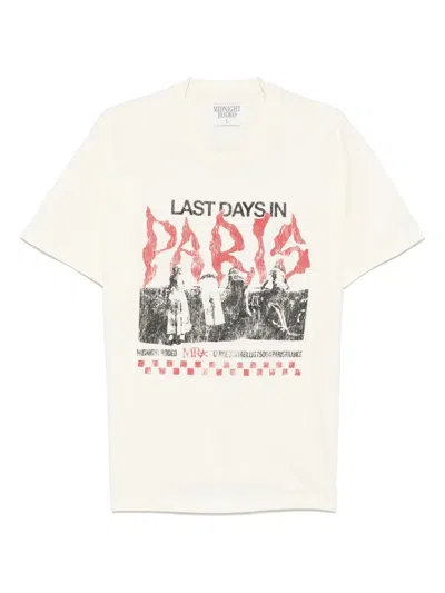 Midnight Rodeo Logo-print T-shirt In Neutral