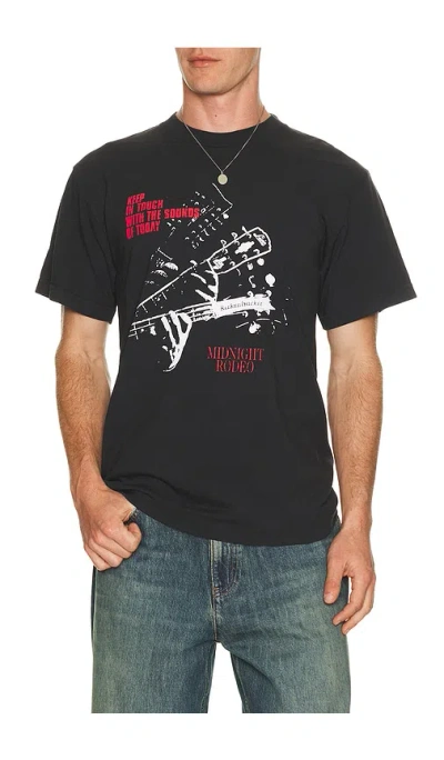 Midnight Rodeo Lsd Tee In Black