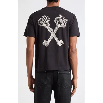 Midnight Rodeo Masked Graphic T-shirt In Black