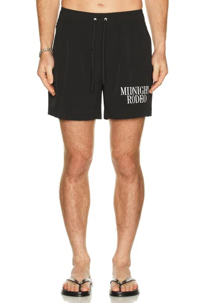 Midnight Rodeo Mr Swim Short In Black