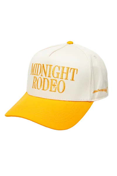 Midnight Rodeo Mr Tennessee Trucker Antique White/ Orange