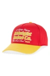 Midnight Rodeo Nightlife Odyssey Trucker Hat In Red
