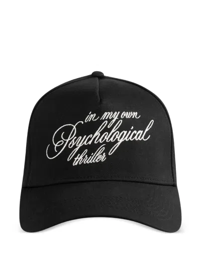 Midnight Rodeo Psychological Thriller Trucker Hat In Black