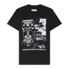 Midnight Rodeo Record Studio Tee Black In Black