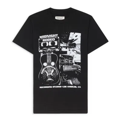 Midnight Rodeo Record Studio Tee Black