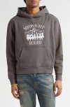 Midnight Rodeo Western Graphic Hoodie In Gray