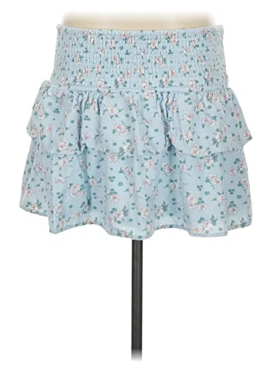 Pre-owned Midnight Sky Casual Skirt In Blue