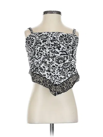 Pre-owned Midnight Sky Sleeveless Blouse In Black