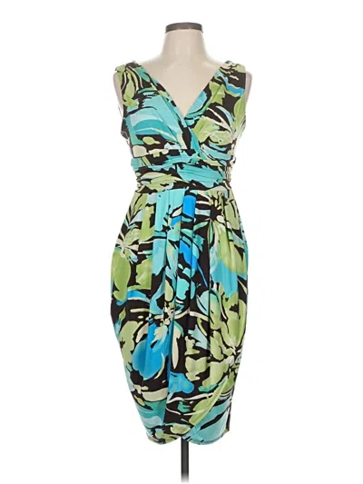 Pre-owned Midnight Velvet Cocktail Dress In Green