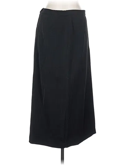 Pre-owned Midnight Velvet Formal Skirt In Black