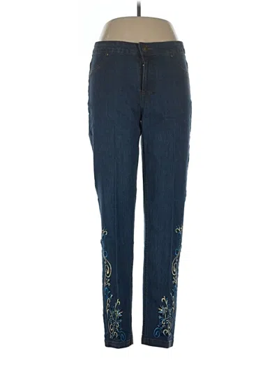 Pre-owned Midnight Velvet Jeans In Blue