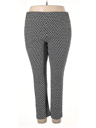 Pre-owned Midnight Velvet Yoga Pants In Gray